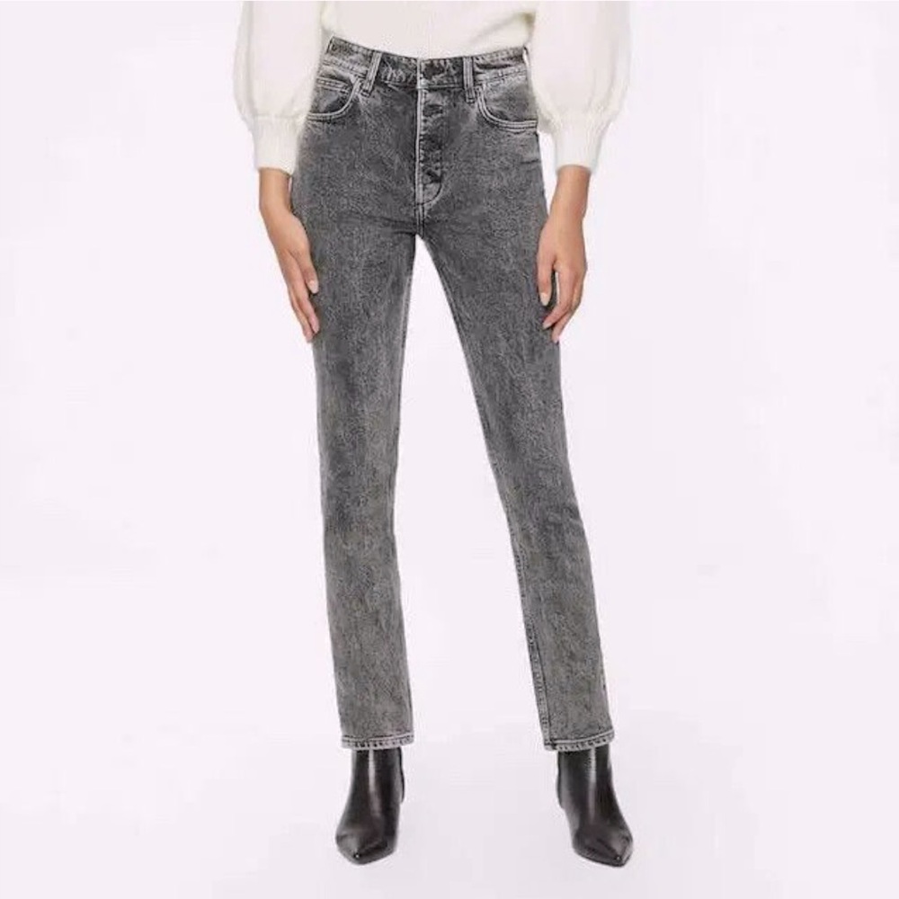 Anine‎ Bing Frida Jean in Acid Wash Black